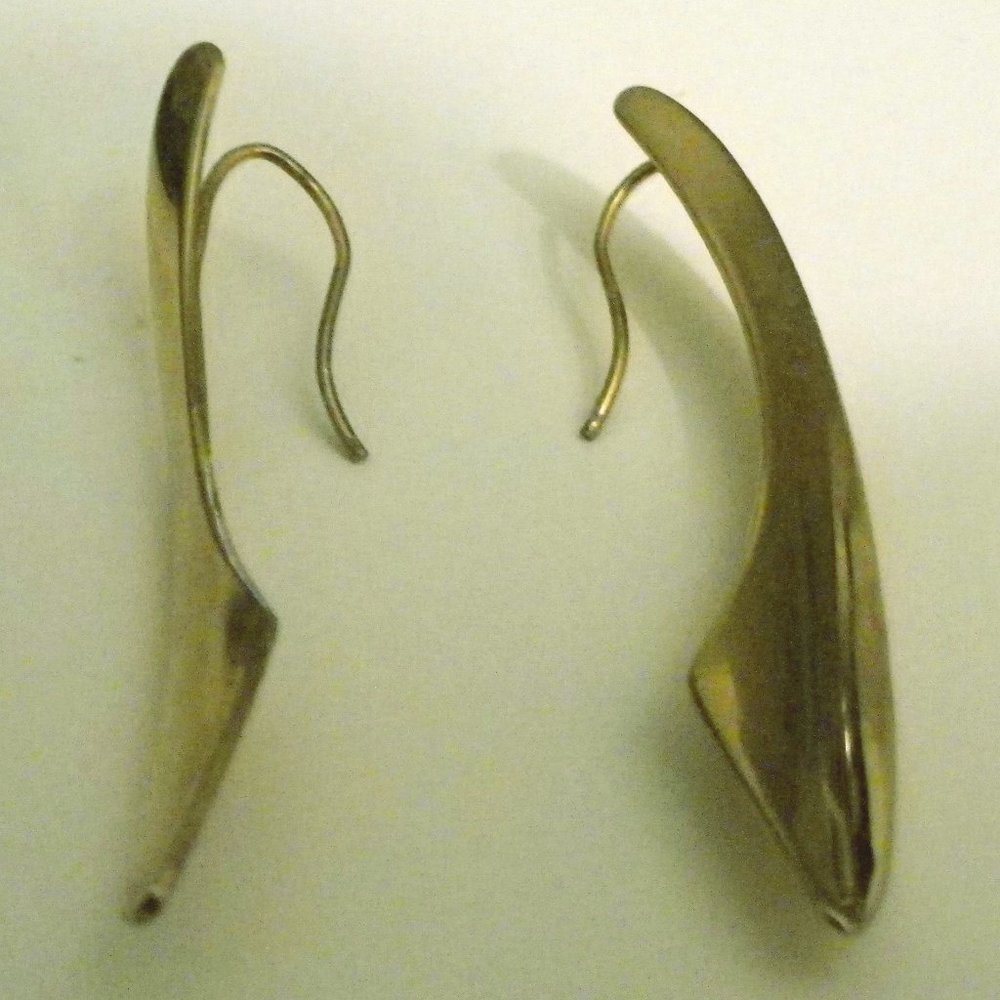 Vintage 80s/90s gold tone earrings